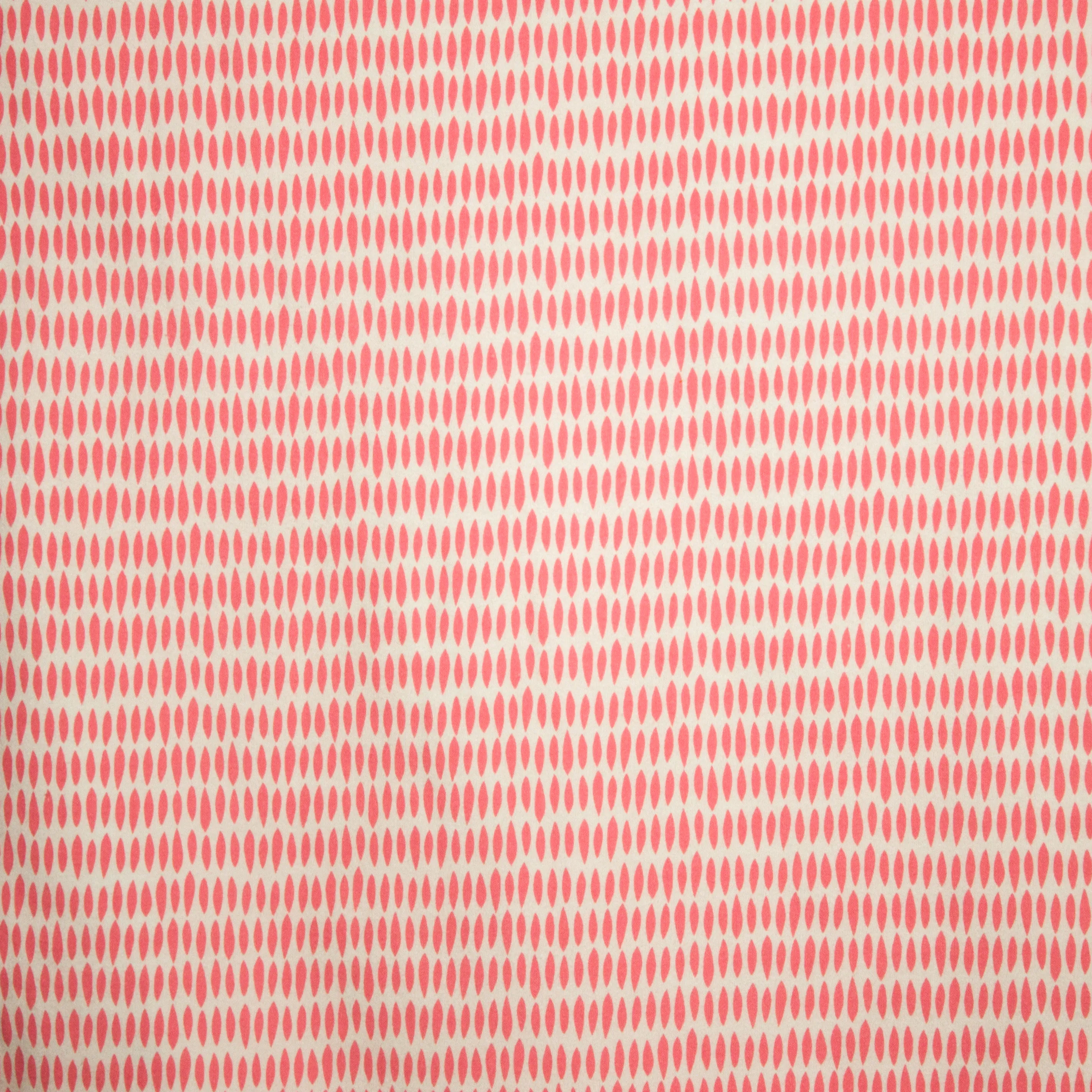 Flanel met roze streepje